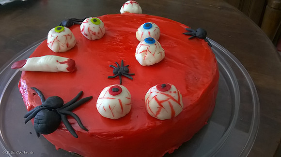 Gâteau Halloween