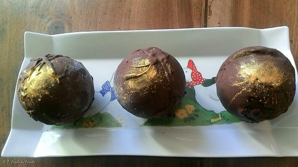 Boules de chocolat