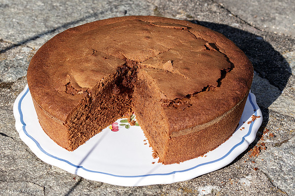 Moelleux au chocolat dit "gâteau au chocolat de Mémé"