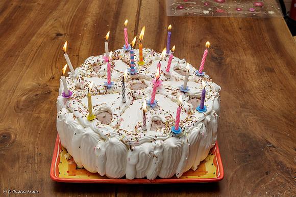 Vacherin d'anniversaire