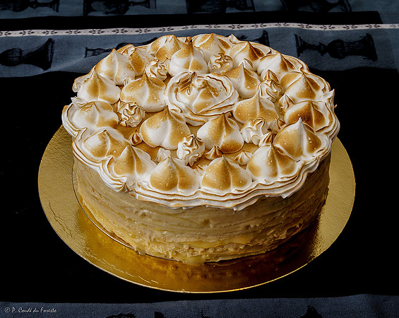 Gâteau de crêpes façon tarte au citron