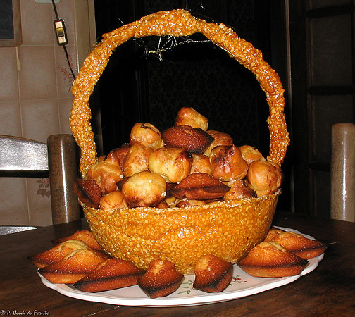 Coupe en nougatine