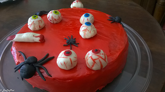 Gâteau Halloween
